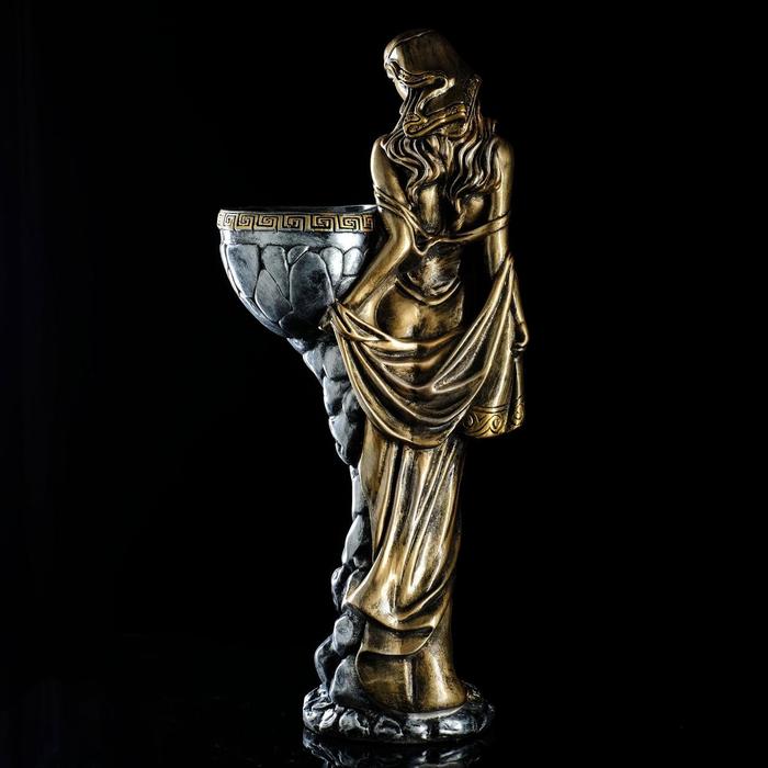 Кашпо "Гречанка" бронза 80 см