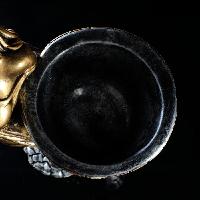 Кашпо "Гречанка" бронза 80 см