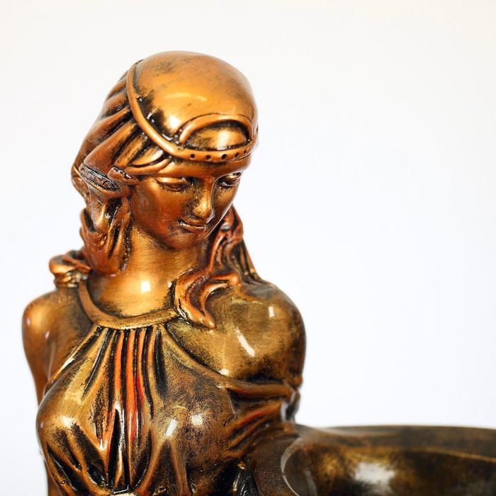 Кашпо "Гречанка" бронза 80 см