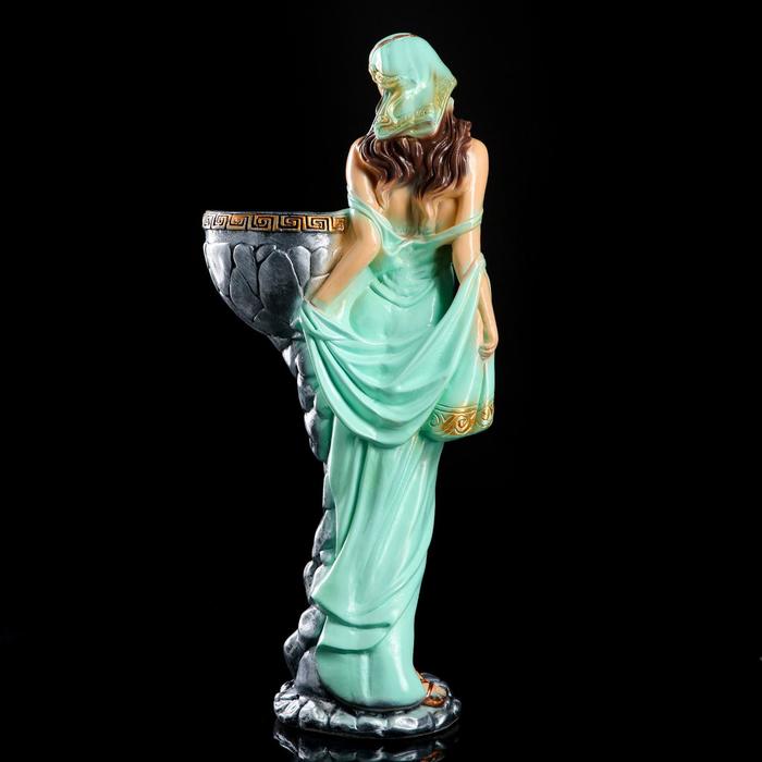 Фигурное кашпо "Гречанка", цветная, 80 см, микс