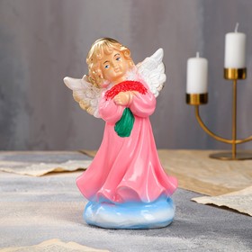 Статуэтка 'Ангел с букетом', 25 см, микс Ош