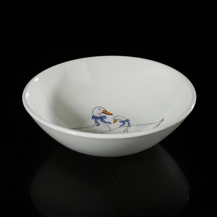 Салатник 500 мл "Соната. Гуси", 17 см