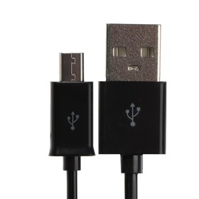 

Кабель Cablexpert, micro USB - USB, 1 А, 1,0 м, пружина черный,