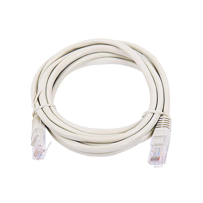 Патч-корд UTP Cablexpert PP12-2M кат.5e, 2м, литой, многожильный (серый)