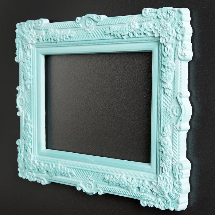 Фоторамка "Батист" мятная, 21,3х17,5см