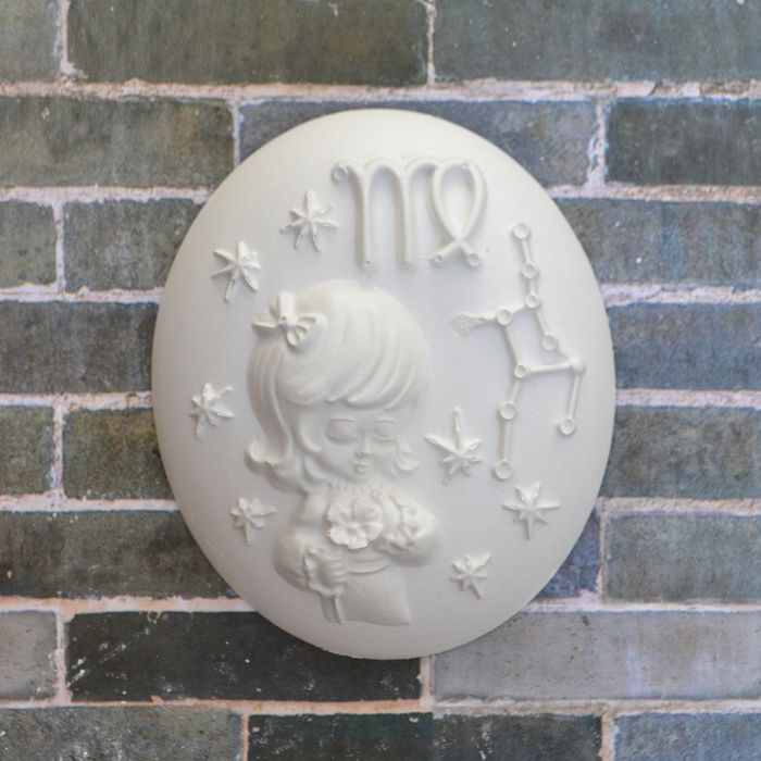 Фигурка под раскраску "Знак зодиака Дева" 10х6х3 см, белая