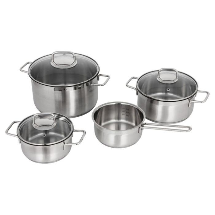 Набор посуды, 4 предметов, нерж. сталь, Swiss Diamond