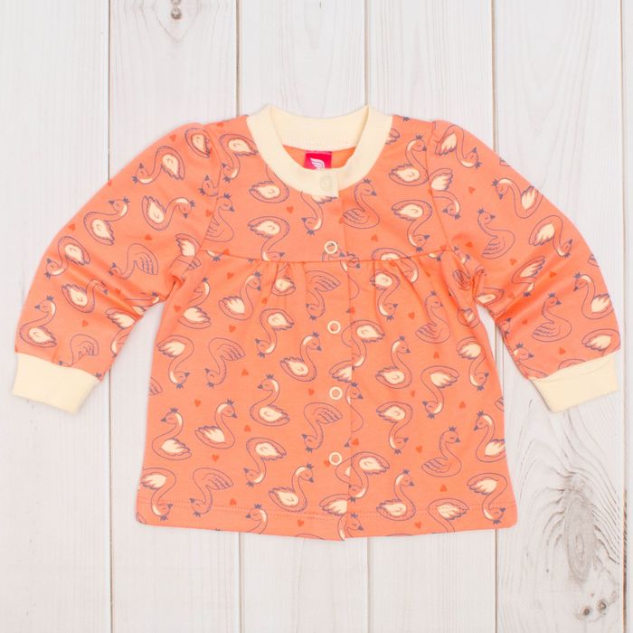 Кофточка ясельная, рост 62 см, цвет персиковый