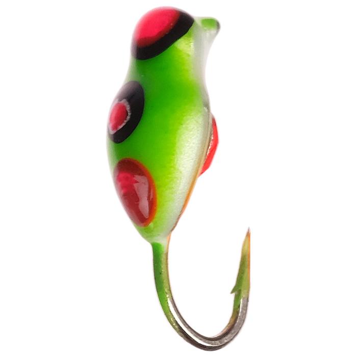 Мормышка W Spider «Нимфа» с ушком крашеная, 2,5 мм, вес 0,22 г, цвет 19 с камнем