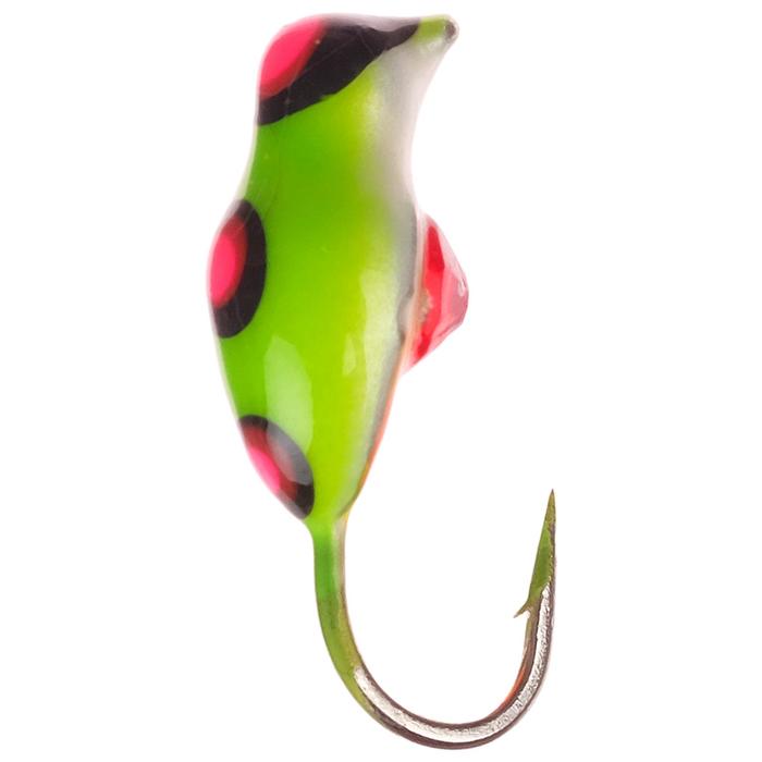 Мормышка W Spider «Нимфа» с ушком крашеная, 3,0 мм, вес 0,47 г, цвет 19 с камнем