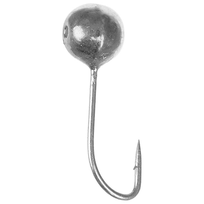 Мормышка W Spider «Шар» с отверстием, 3,0 мм, вес 0,24 г, цвет Sil