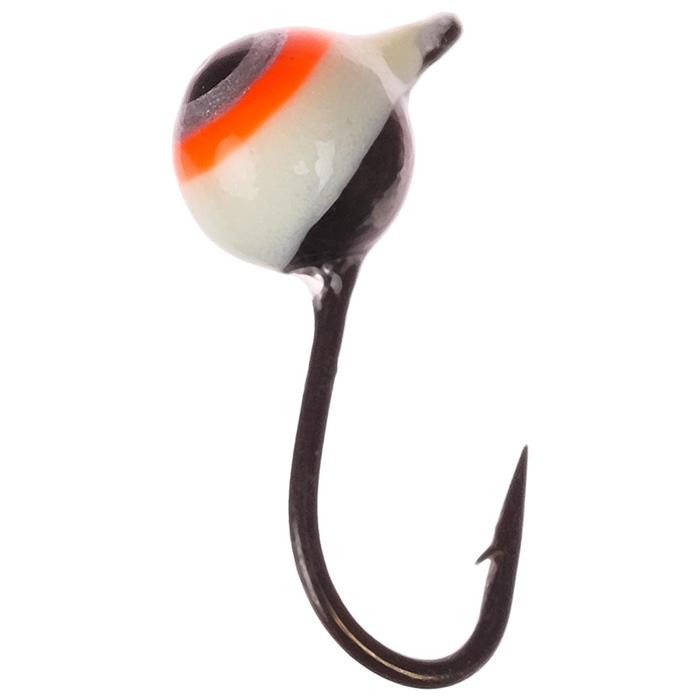 Мормышка W Spider «Шар» с ушком, 3,0 мм, вес 0,29 г, 1-Bn гальваника с покраской