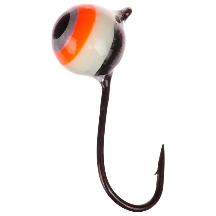 Мормышка W Spider «Шар» с ушком, 4,0 мм, вес 0,65 г, 1-Bn гальваника с покраской