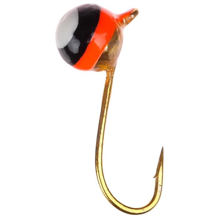 Мормышка W Spider «Шар» с ушком, 4,0 мм, вес 0,65 г, 1-Go гальваника с покраской