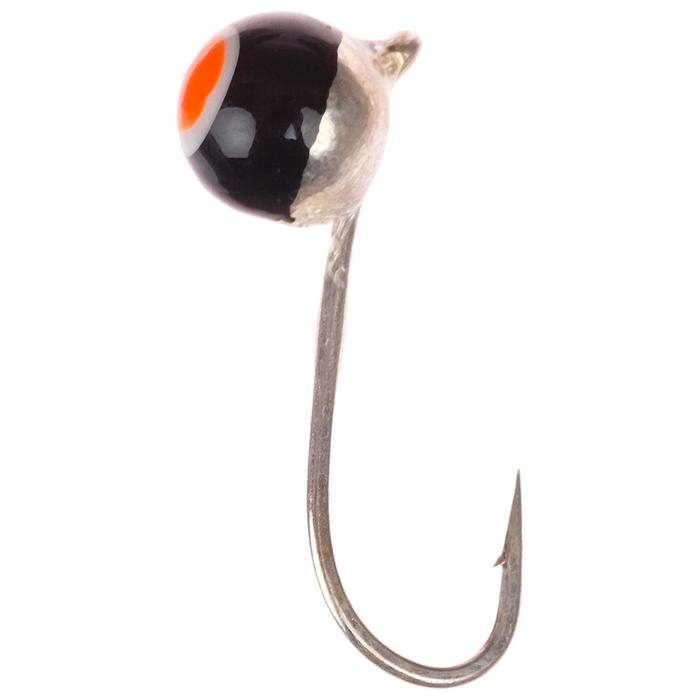 Мормышка W Spider «Шар» с ушком, 4,0 мм, вес 0,65 г, 1-Sil гальваника с покраской