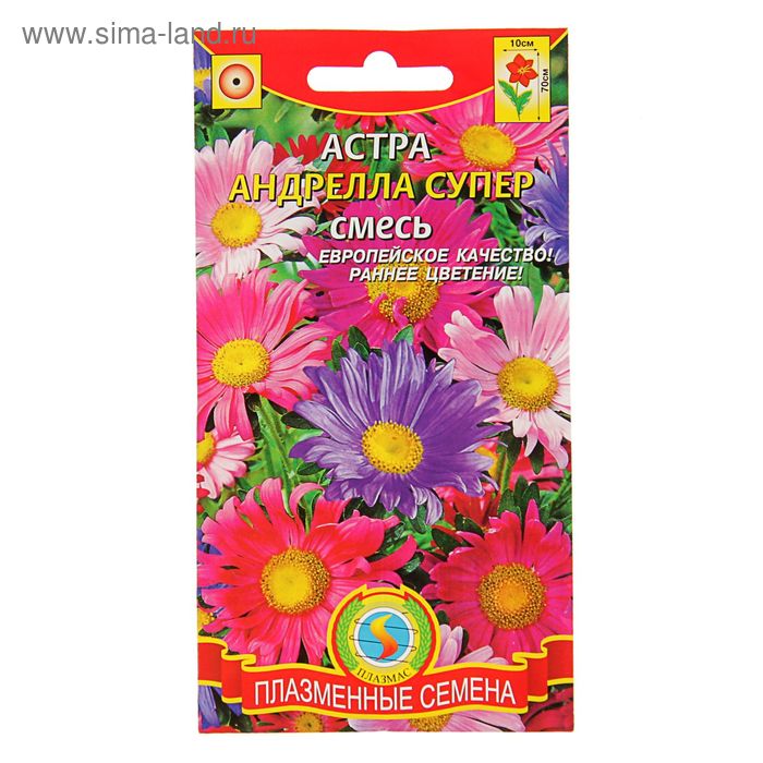 Семена цветов Астра 