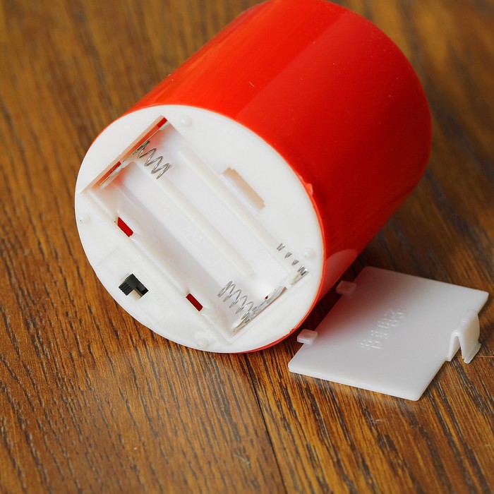 Свеча светодиодная прямая, цвета МИКС