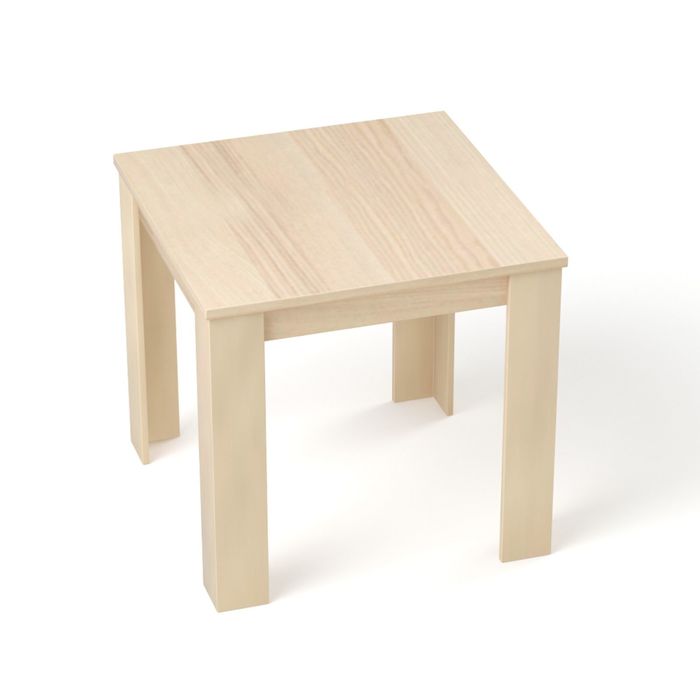 Стол "Бостон" нераскладной, 800х800 мм, ясень коимбра