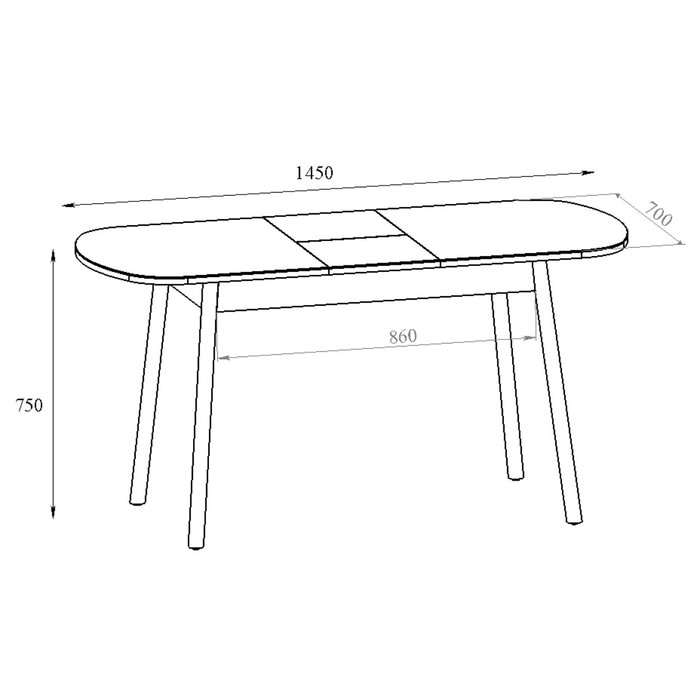 

Раздвижной стол «Винтаж», 1150(1450) × 700 мм, стекло глянец, опоры белые В1, цвет бежевый