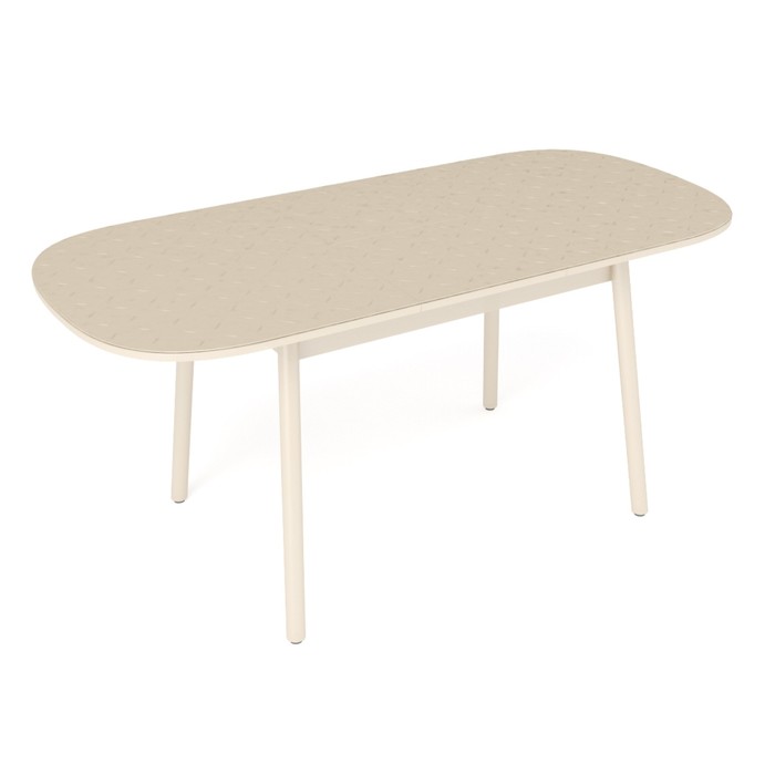 Раздвижной стол "Винтаж", 1150(1450)х700 мм, матовый Гравюр/ножки бежевые 27396