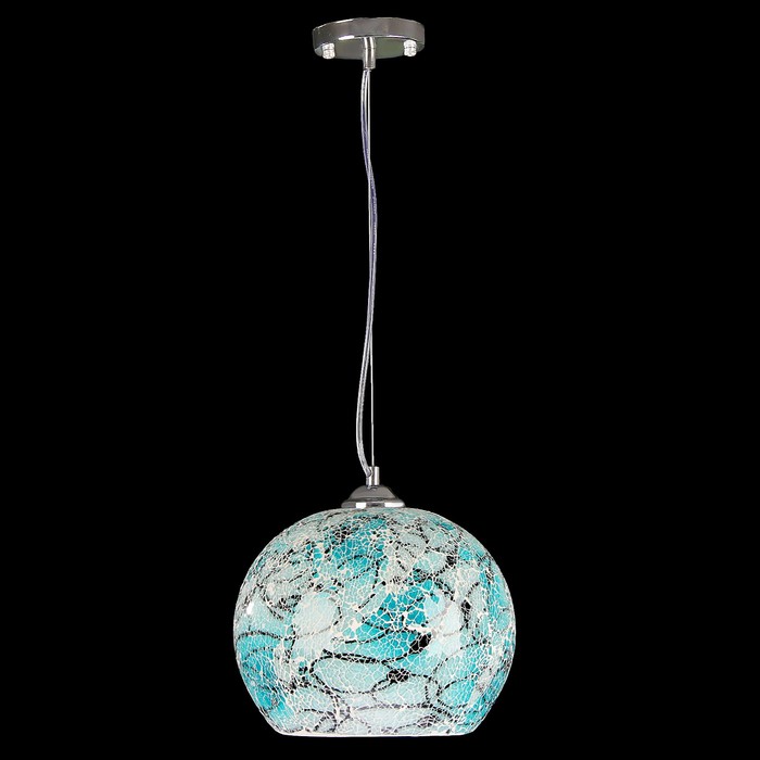 Светильник подвес "Аиша" E27 1х40Вт гол./бел. 25х25х27 см