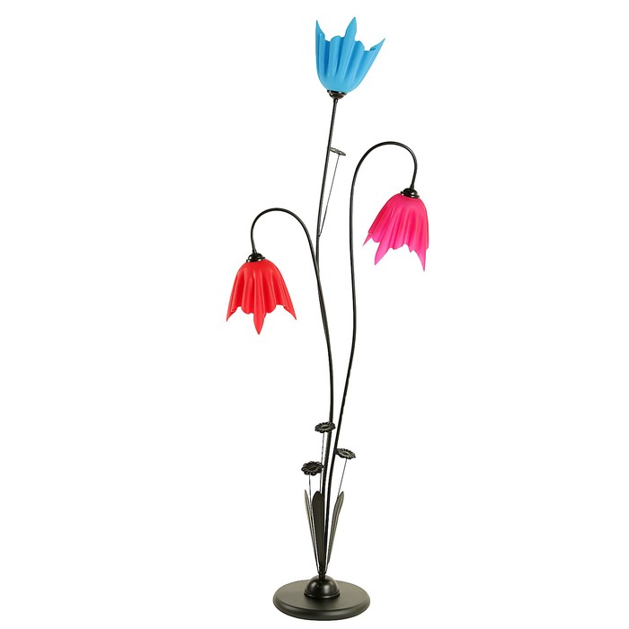 Светильник напольный "Тюльпаны" E27 3х40Вт 27х42х159 см