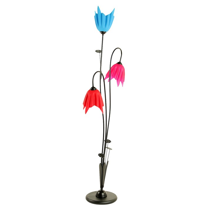 Светильник напольный "Тюльпаны" E27 3х40Вт 27х42х159 см