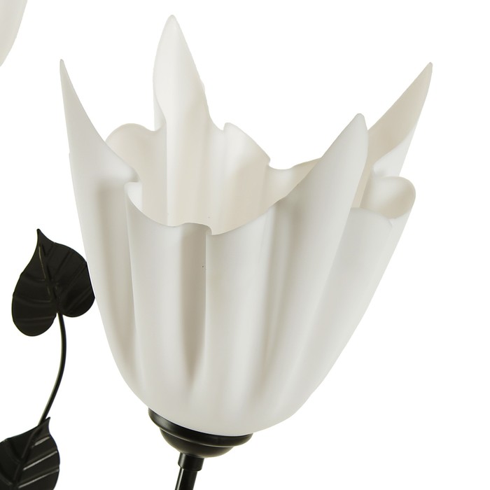 Светильник напольный "Тюльпаны" E27 7х40Вт черный 27х82х157 см
