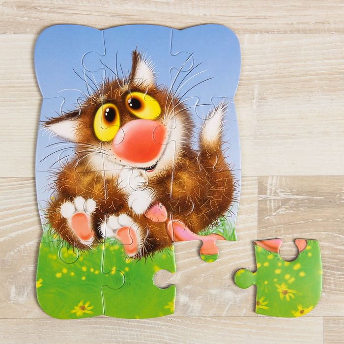 Пазл «Обжора», 12 элементов