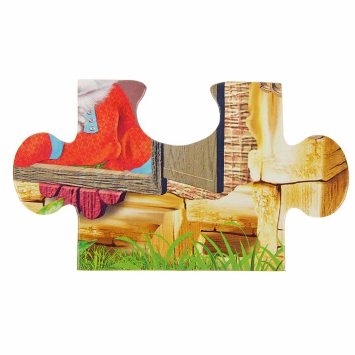 Пазл-рамка "Лиса и Заяц", 12 элементов