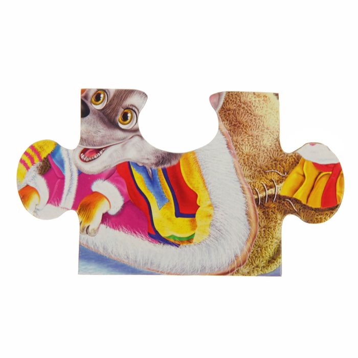 Пазл-рамка "Рукавичка", 12 элементов