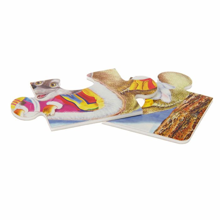 Пазл-рамка "Рукавичка", 12 элементов