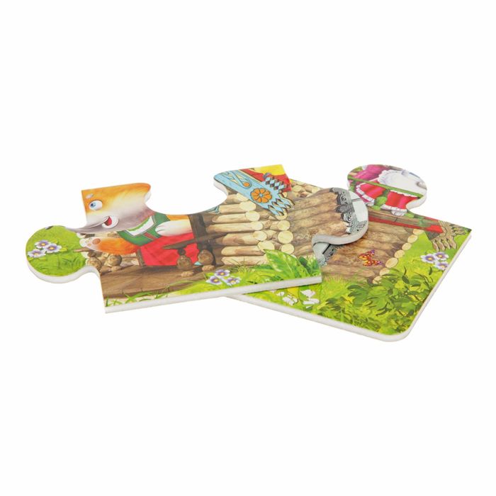 Пазл-рамка "Теремок", 12 элементов