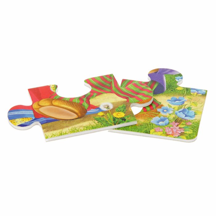 Пазл-рамка "Три медведя", 12 элементов