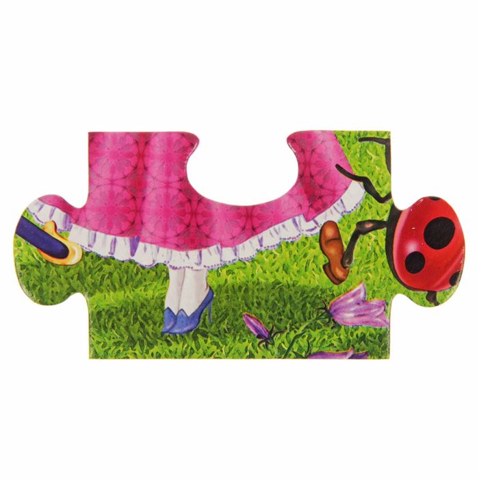 Пазл-рамка "Муха-цокотуха", 16 элементов