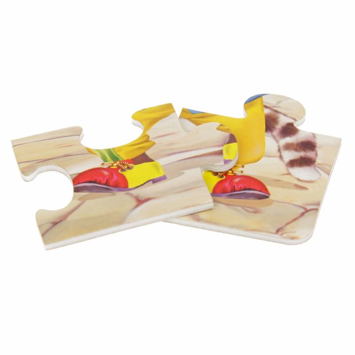 Пазл-рамка "Буратино, кот и лиса", 20 элементов