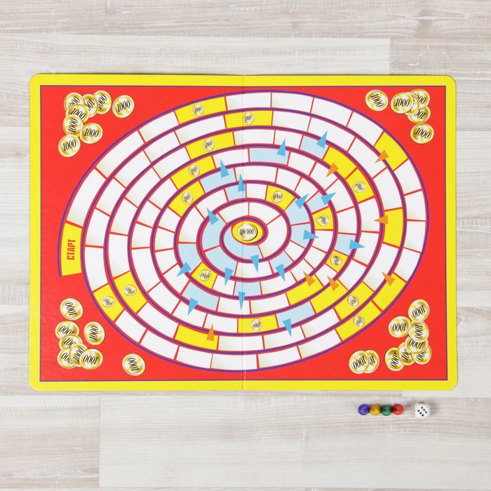 Настольная игра "Золотая коллекция экономических игр 4в1" 01129