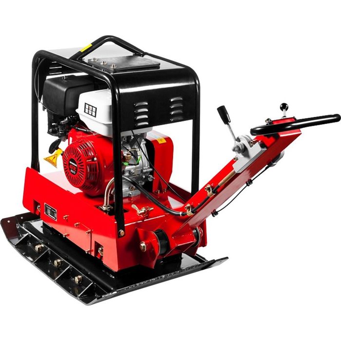 Виброплита ЗУБР ЗВПБ-38 ГРХ, бензин, 38кН, 820х480/820х650, 9.8кВт(13л.с), 21м/мин, 261кг