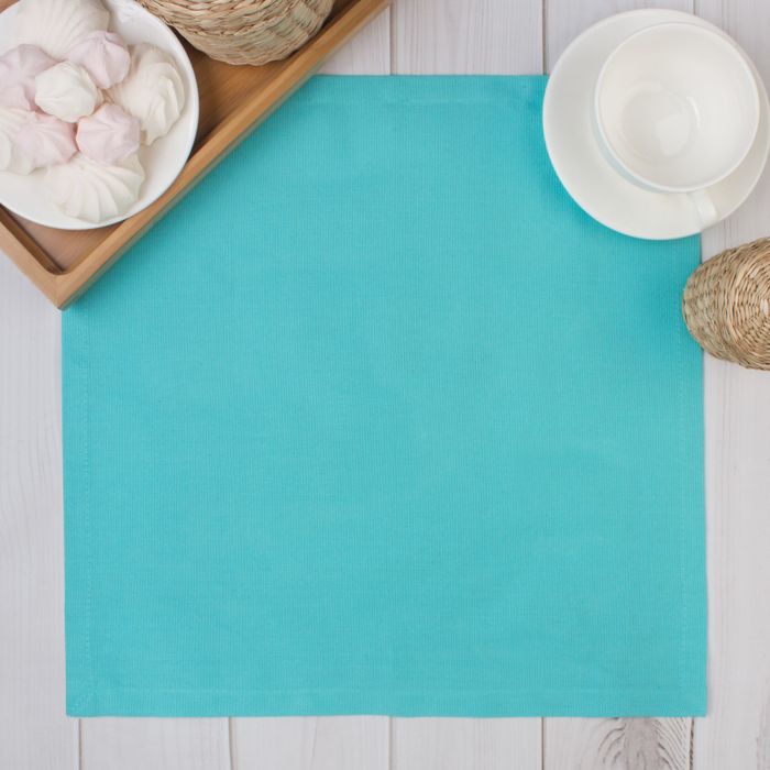 Салфетка "Этель" Мятная карамель 40х40, 100% хл, рогожка 165 г/м2