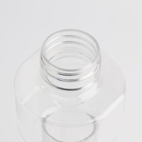 Бутылка для воды "Гантель", 500 мл, 22.5 х 8 см, белый от Сима-ленд