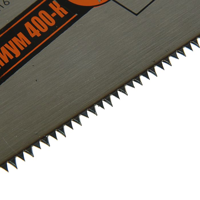 Ножовка по дереву "Дельта", 400 мм, с трапецеевидным полотном, мелкий, шаг 3 мм