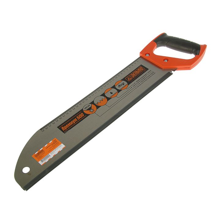 Ножовка по дереву "Дельта", Премиум, 500 мм, переменный, шаг 6 мм