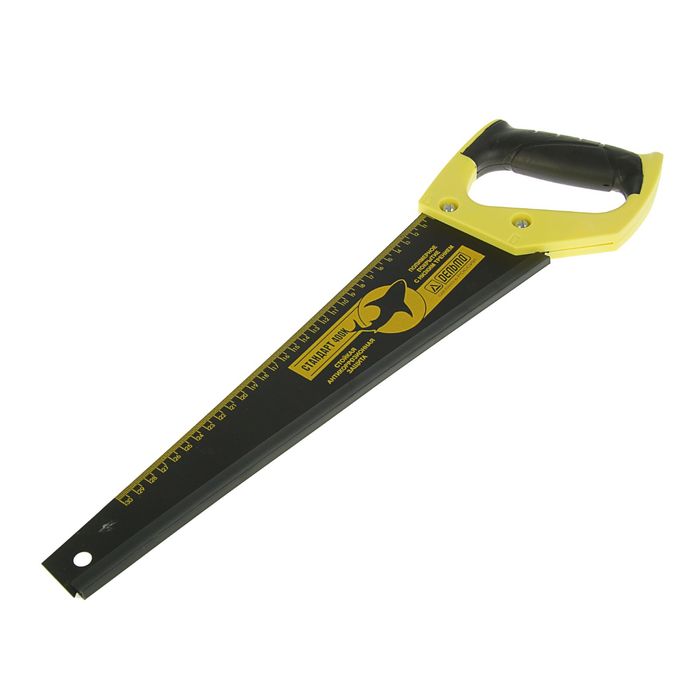 Ножовка по дереву "Дельта", Стандарт, 400 мм,скошенное полотно, универсальный, шаг 4,5 мм