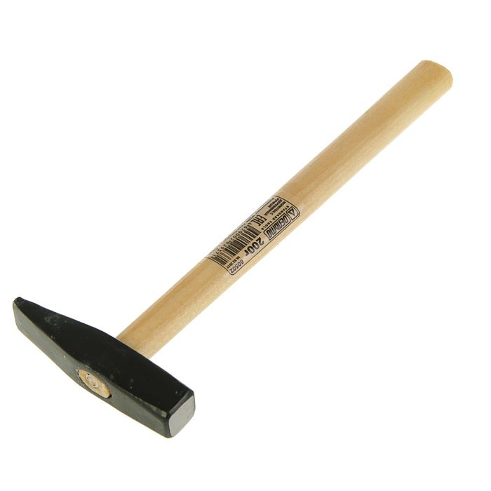 Молоток "Дельта", с деревянной ручкой, 200 г
