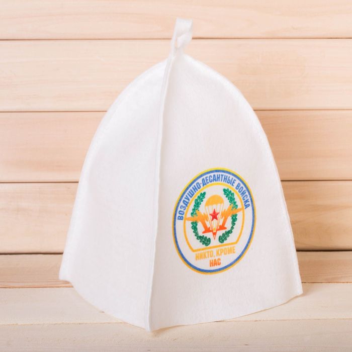 Шапка банная с принтом "ВДВ"