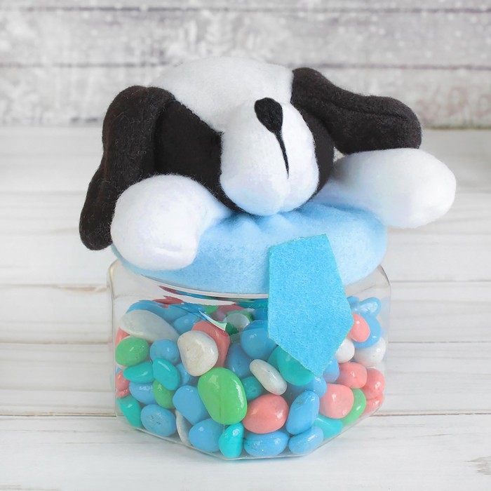 Конфетница "Собачка", девочка, мальчик, 80 г, виды МИКС