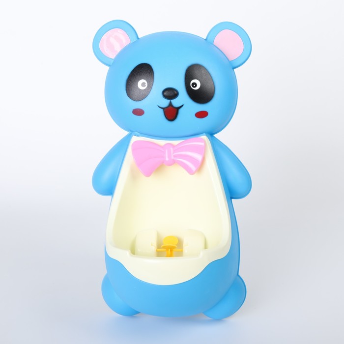 Детский горшок-писсуар на присосках «Панда», цвета МИКС