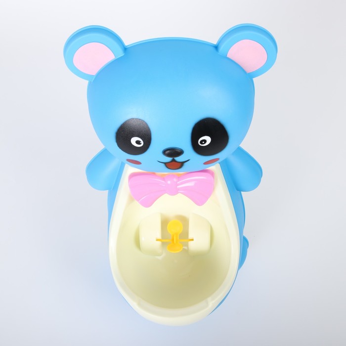 Детский горшок-писсуар на присосках «Панда», цвета МИКС