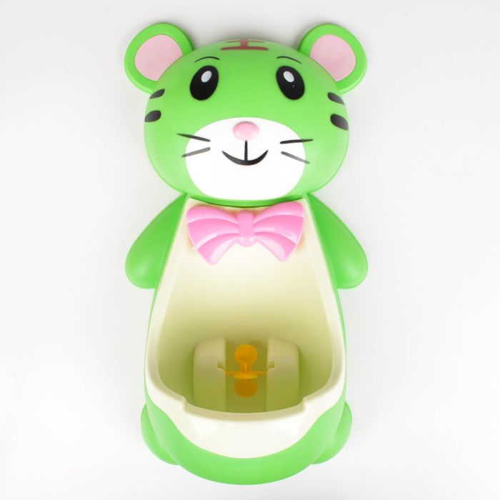 Детский горшок-писсуар на присосках «Тигрёнок», цвета МИКС