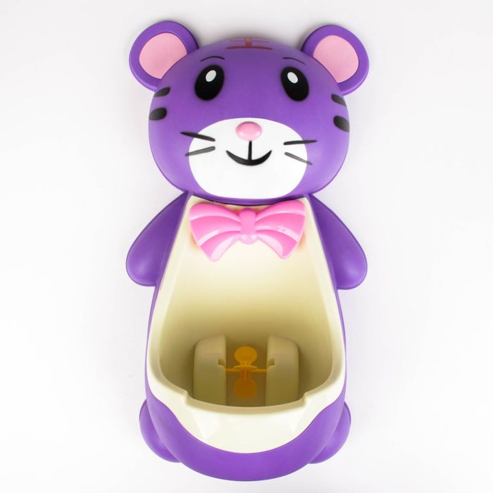 Детский горшок-писсуар на присосках «Тигрёнок», цвета МИКС